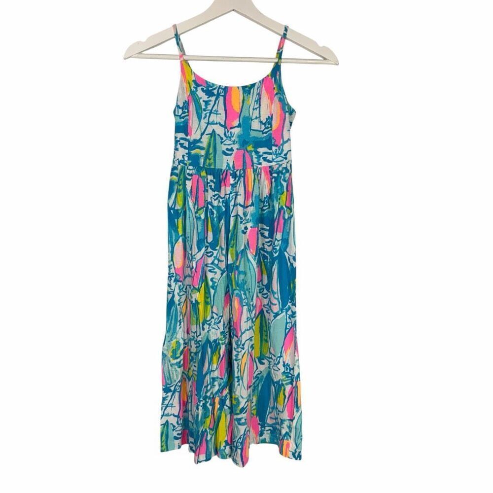 Lilly Pulitzer Beach & Bae size Small 4-5 Jumpsuit